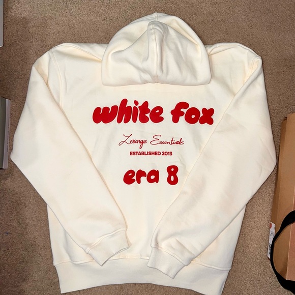 White Fox Boutique Era 8 Hoodie (Cherry Cream) - Picture 8 of 14